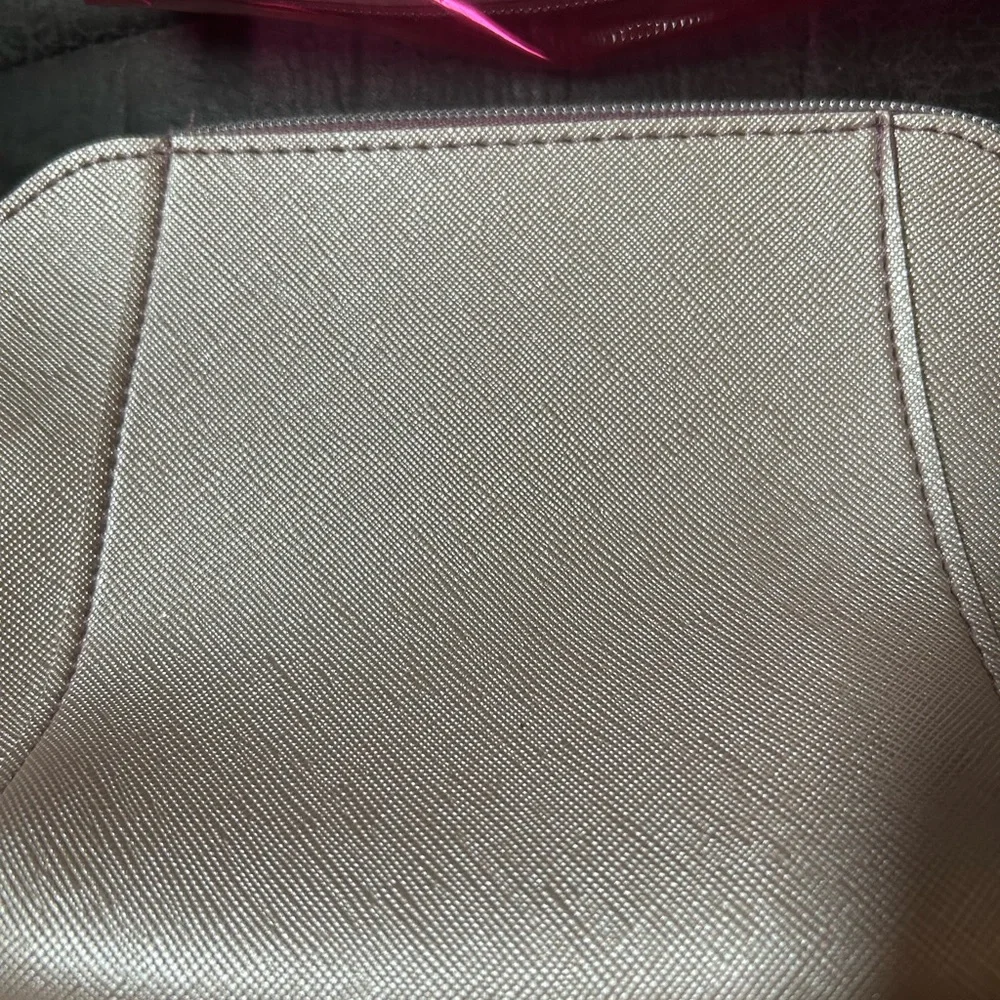 New Set of 2 Ulta Beauty Cosmetic Bag Makeup Pouch Pink Blush